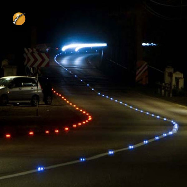 Yellow Led Road Stud Lights Pedestrian Crossing Road Marker